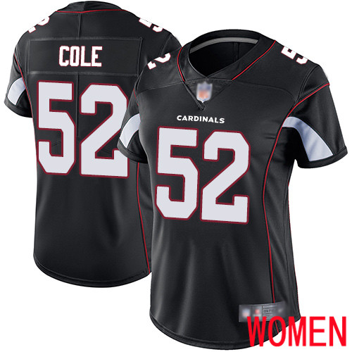 Arizona Cardinals Limited Black Women Mason Cole Alternate Jersey NFL Football 52 Vapor Untouchable